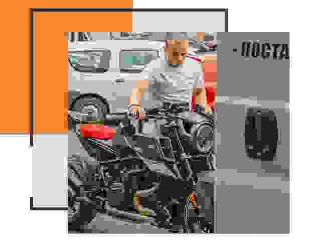 Перевозка мотоцикла по России - Услуги Перевозка-Врк