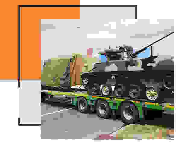 Перевозка военной техники в Воркуте