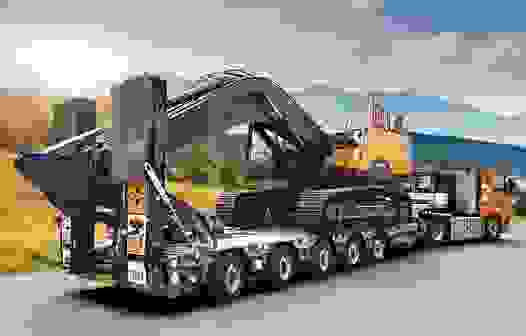 Негабаритная перевозка с учетом высоты в Воркуте